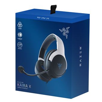 Casque Gaming filaire pour PS5 Razer Kaira X Blanc