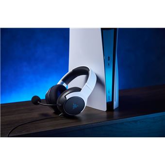 Casque Gaming filaire pour PS5 Razer Kaira X Blanc