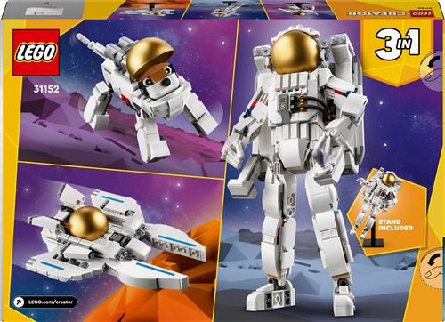 LEGO Creator L’Astronaute dans l’Espace 31152 - vue 7