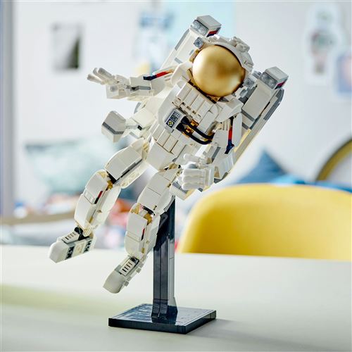 LEGO Creator 3-en-1 L'Astronaute dans l'Espace, Jouet de