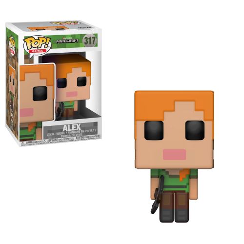 Figurine Funko Pop vinyl games Minecraft Alex État correct - Funko reconditionné disponible sur Fnac