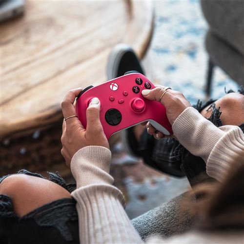 Official Microsoft Xbox 360 Wireless Controller custom PINK game gaming cordless