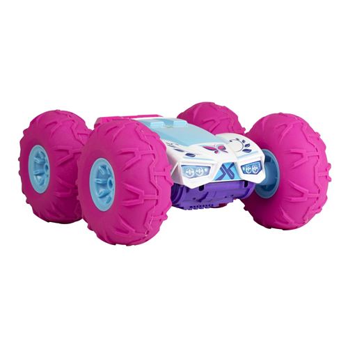 SILVERLIT Voiture t&eacute;l&eacute;command&eacute;e tout-terrain  Exost 360 Tornado Rose