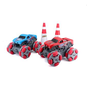 Pack de 2 voitures radio commandées Maisto Monster Truck Cyklone Drift