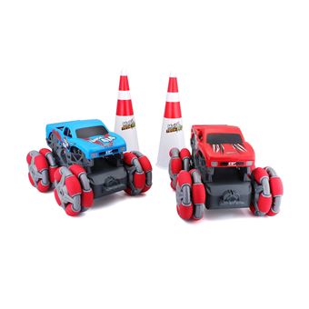 Pack de 2 voitures radio commandées Maisto Monster Truck Cyklone Drift