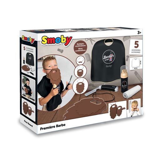Jeu de coiffure Smoby Barber & Cut Première Barbe