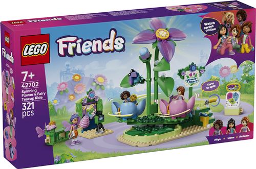 LEGO® Friends 42702 La fleur tournoyante et les tasses à thé féériques
