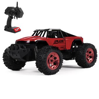 TURBO CHALLENGE – Buggy RC 1/18 Off-Road Rouge – Prêt à Rouler – Métal – Dès 5 Ans