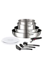 Batterie de cuisine Tefal Ingenio Emotion L8979104 Argent Métal