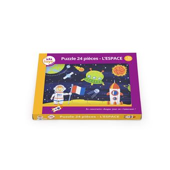 Puzzle de l’espace Asa Toys 24 pièces