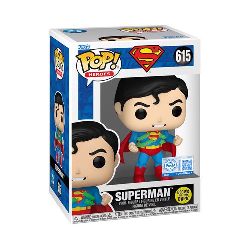 Figurine Funko Pop Heroes DC Superman Metropolis Suit - vue 1