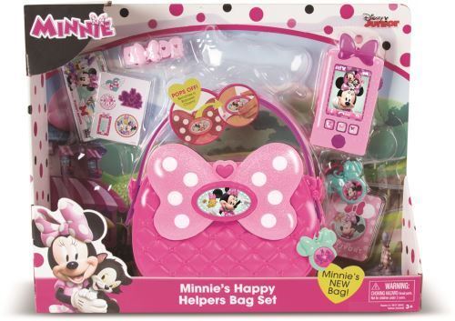 Kit IMC Toys Disney Junior Minnie Sac à main avec accessoires