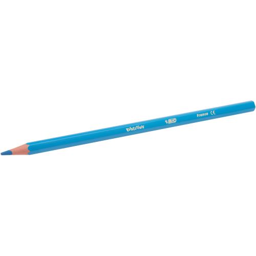 Evolution Bic Etui de 12 crayons de couleurs Évolution triangulaire pointe  moyenne - prix pas cher chez iOBURO- prix pas cher ch