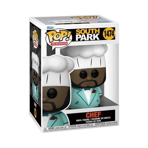 Acheter Figurine Funko Pop TV South Park Chef in Suit État correct - 16,99 € Figurine Funko Pop TV South Park Chef in Suit État correct - Funko reconditionné disponible sur Fnac