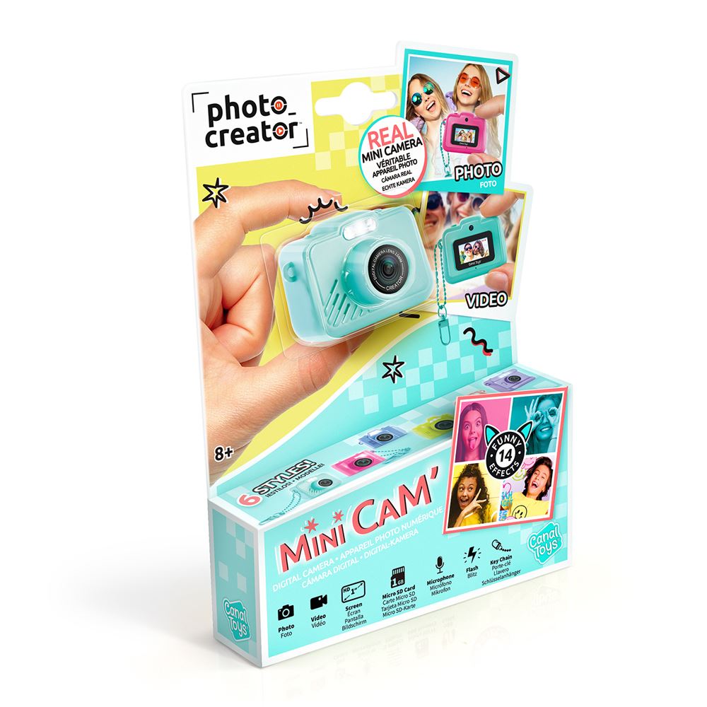 Canal Toys Photo Creator Appareil Photo Et Vidéo Numérique Mini Cam Vintage Avec P Canal Toys Photo Creator Appareil Photo Et Vidéo Numérique Mini Cam Vintage Avec P