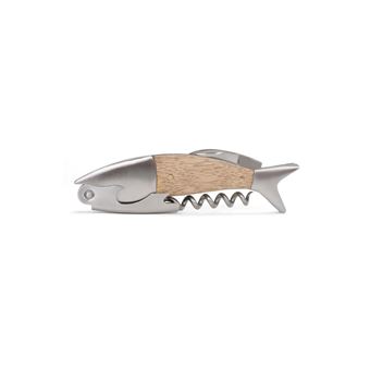 Tire-bouchon Poisson - Kikkerland - Gris
