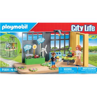 Playmobil City Life 71331 Classe éducative sur l'écologie