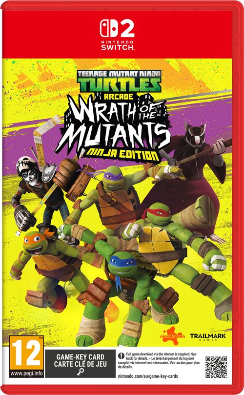 Teenage Mutant Ninja Turtles Arcade Wrath of the Mutants Ninja Edition Nintendo Switch 2