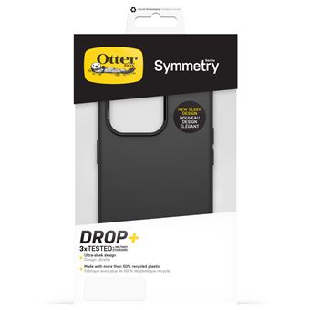 Coque antichoc OtterBox Symmetry pour iPhone 14 Pro Noir