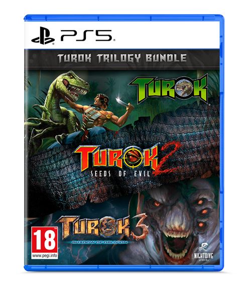TUROK TRILOGY BUNDLE PS5 FR OCCASION (GAME IN ENGLISH/FRANCAIS/DE/ES/IT) - Image 4