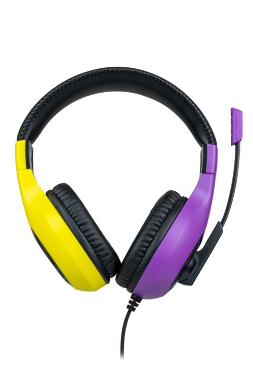 Bigben Stereo Gaming Headset Switch Purple+Yellow