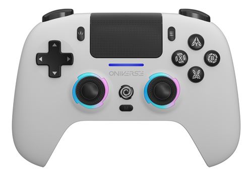 Oniverse Blanc Manette Sans Fil Corion Pour Ps5 Pc Android Et Ios