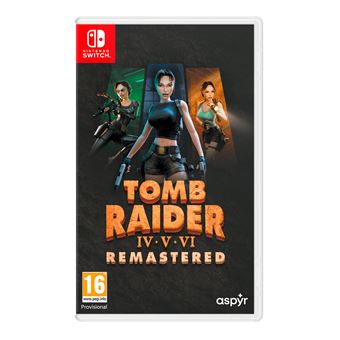 Tomb Raider IV-VI Remastered Starring Lara Croft Nintendo Switch
