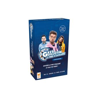 Jeu Classique Topigames Greg Guillotin Le Pire Stagiaire