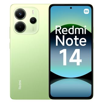 Smartphone Xiaomi Redmi Note 14 6,67" Double nano SIM 256 Go Vert citron - 1