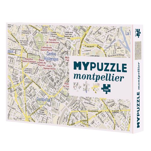 Puzzle Helvetiq Montpellier 1000 pièces