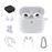 Kit accessoires On Earz Mobile Gear 7 en 1 pour Apple AirPods 3ème Gén Blanc
