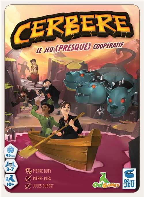 Jeu d’ambiance La boîte de jeu Cerbère Nouvelle Version
