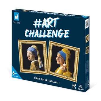 Jeu d'ambiance Janod Art Challenge C'est toi le tableau