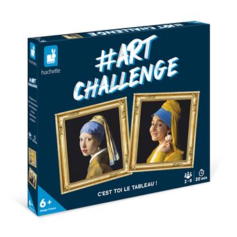 Jeu d'ambiance Janod Art Challenge C'est toi le tableau