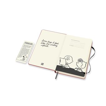 Agenda journalier Moleskine Grand format Edition limitée 2022 Peanuts Bus scolaire