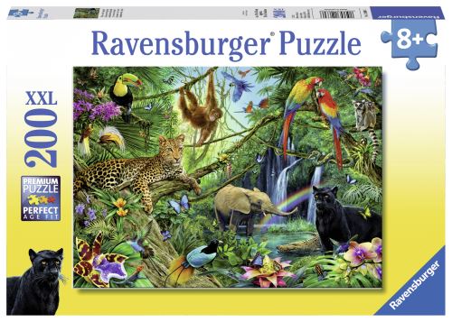 Puzzle 200 Pièces Xxl Ravensburger Animaux De La Jungle
