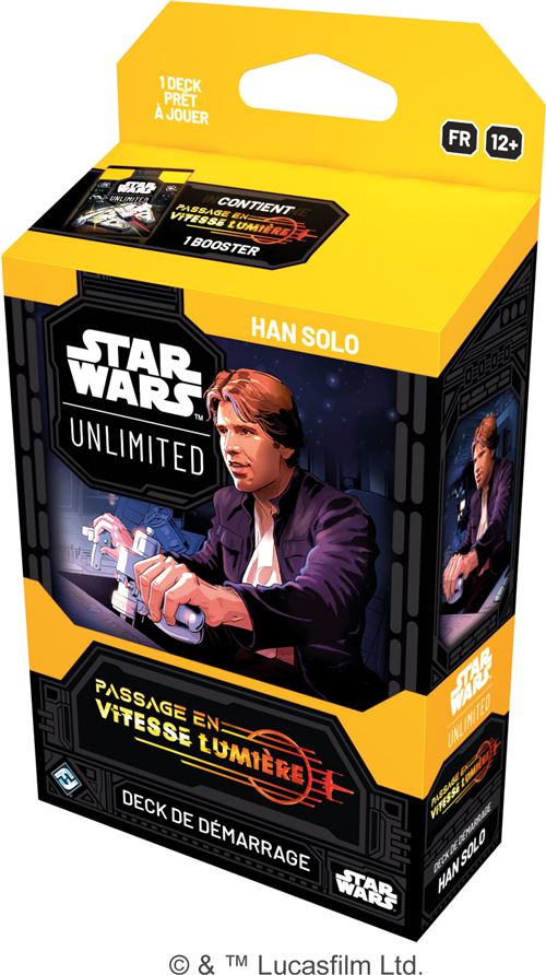 Deck Modèle Aléatoire Star Wars Unlimited Passage Vitesse Lumière FFGSWH0400FR
