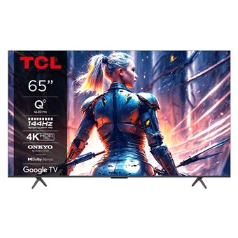 TV QLED Pro Tcl 65C75B 165 cm 4K UHD Aluminium brossé - 1
