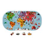 Jouet pour le bain Janod Puzzle carte des explorateurs du bain