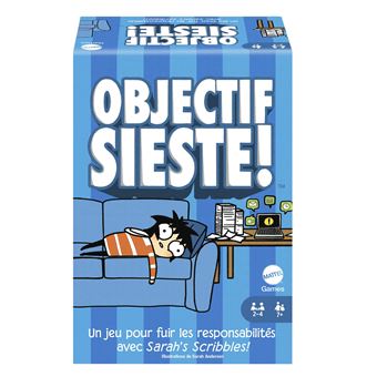 Jeu de stratégie Mattel Objectif sieste