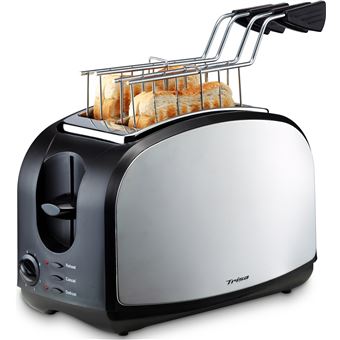 Trisa Crispy Snack Grille-pain acier inoxydable, noir - 1