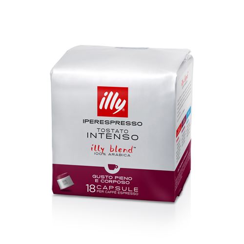 Doos met 18 Illy Iperespresso koffiecapsules