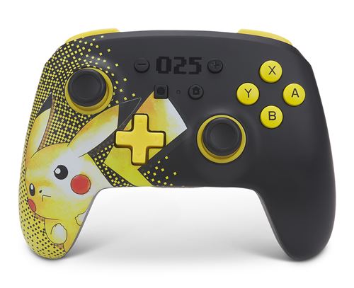 Manette sans fil Améliorée PowerA pour Nintendo Switch Edition Pikachu 025