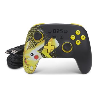 Manette sans fil améliorée PowerA pour Nintendo Switch Edition Pikachu 025