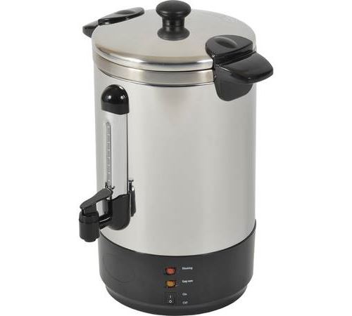 Percolateur à café Kitchen Chef ZJ150 1650 W Argent et Noir