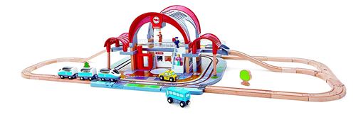 Playset Hape Grande gare urbaine