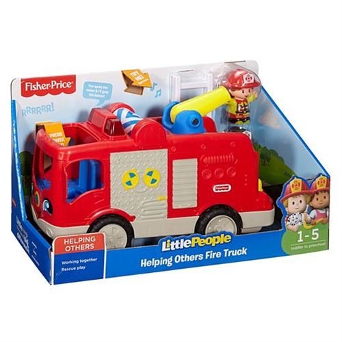 Jeu D Eveil Le Camion De Pompier Fisher Price Jeu D Eveil Achat Prix Fnac