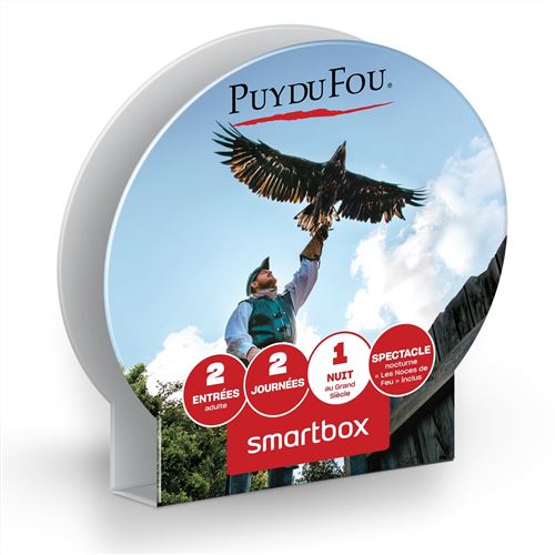 Coffret cadeau SmartBox Séjour Puy du Fou Grand Siècle 2023