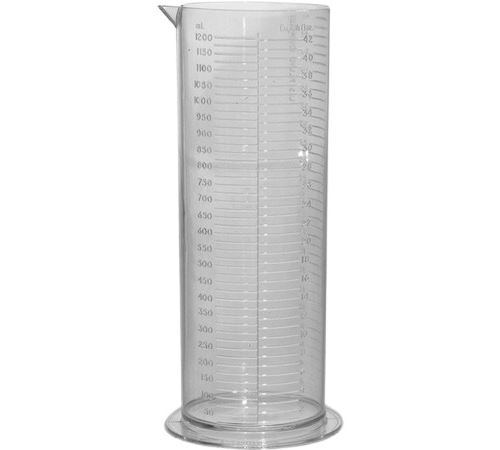 Cylindre gradué Paterson 1200 ml Gris