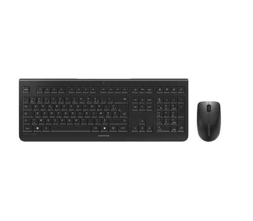 Ensemble clavier Azerty et souris sans fil Cherry DW 3000 Noir